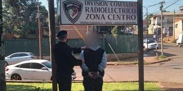 Efectivos policiales detuvieron a un hombre signado como autor de un robo en Oberá.
