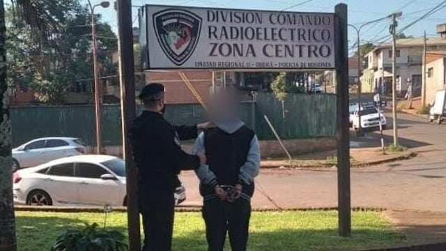 Efectivos policiales detuvieron a un hombre signado como autor de un robo en Oberá.