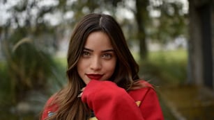 Emilia Mernes, en La Voz y en mayo de 2019, cuando recién había publicado su primer simple como solista. (Pedro Castillo/ La Voz)