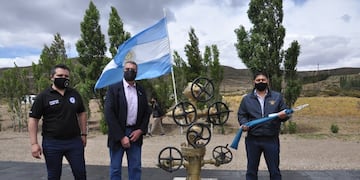 Este domingo se realizó el recordatorio del petróleo en Cañadón Seco