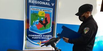 El supuesto comprador entregó el rodado de forma voluntaria.