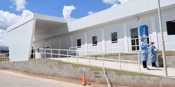 Mina Clavero ya cuenta con el Hospital Modular