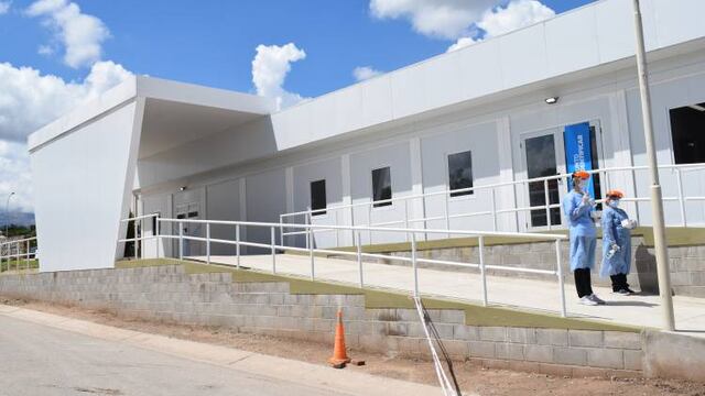 Mina Clavero ya cuenta con el Hospital Modular