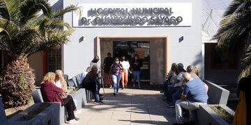 Villa Carlos Paz. Fachada del Hospital Gumersindo Sayago. (La Voz)