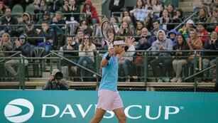 Tomás Etcheverry debutó como representante nacional en septiembre.