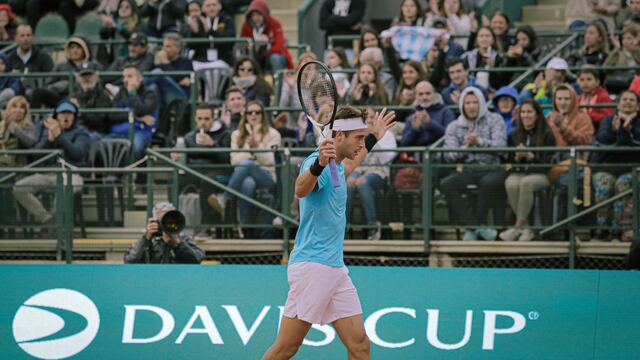 Tomás Etcheverry debutó como representante nacional en septiembre.