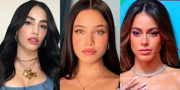 Lali Espósito, Tini Stoessel y Emilia Mernes.