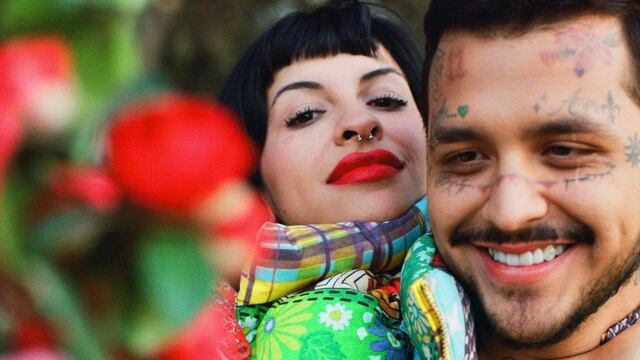 Cazzu y Christian Nodal.