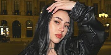 La artista de 22 años visitó París durante el inicio de Roland Garros.