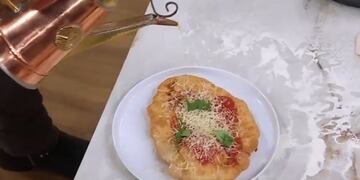 La pizza frita de Donato De Santis