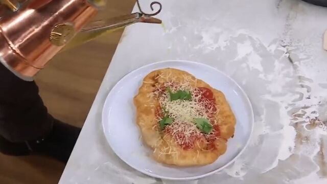 La pizza frita de Donato De Santis