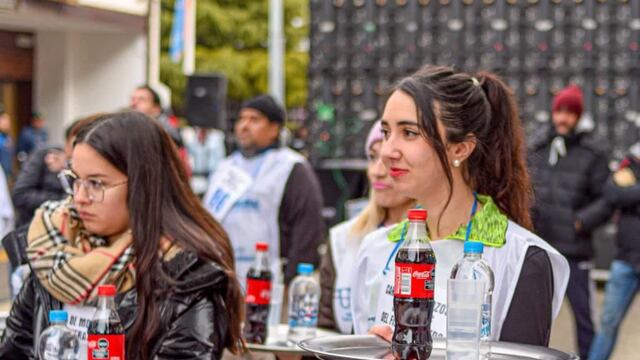 La Noche Más Larga tuvo la “Carrera de Mozos y Camareras del Fin del Mundo”