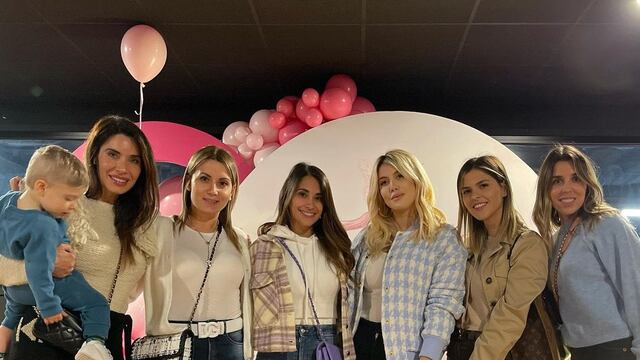 La rosarina estuvo presente en el cumpleaños de Isabella Icardi, una de las hijas de la empresaria.