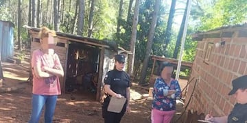 Detuvieron a un joven en Puerto Piray tras amenazar a su pareja y secuestraron un arsenal en su casa.