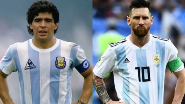 Dos calles que se unen en una esquina fueron rebautizadas como Diego Maradona y Lionel Messi.