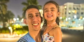 "Fideo" y su hija menor derritieron las redes.