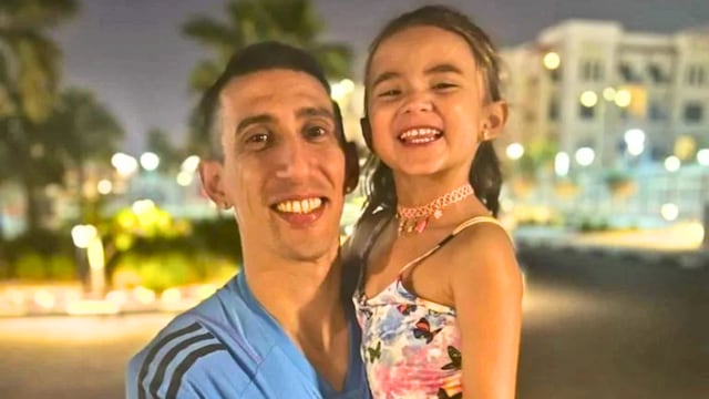 "Fideo" y su hija menor derritieron las redes.