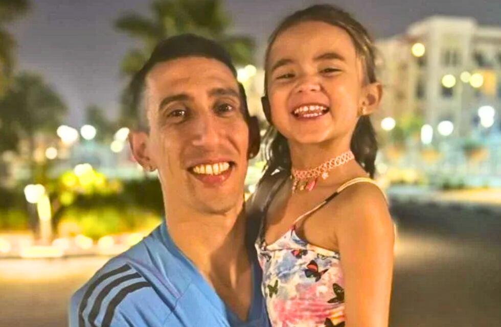 Papá mundial: El tierno recuerdo de Ángel Di María con su hijita Pía que derritió corazones en Instagram