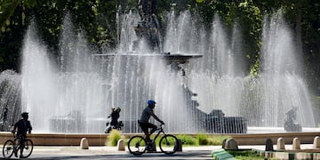 Pronostican temperaturas mayores de los 40° para esta jornada.
Foto: orlando Pelichotti