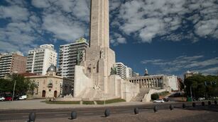 El Monumento está en refacciones.