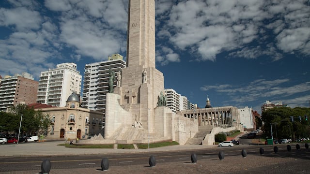 La ciudad amaneció con el cielo algo nublado y mucha humedad.
