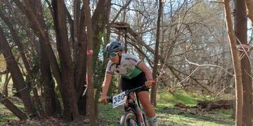 Francisco Romero pedalista de Arroyito participó de los Córdoba Juega