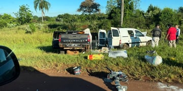Campo Grande: falleció un automovilista de 47 años tras un accidente vial