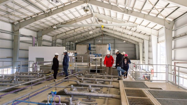 Funcionarios de Nación recorrieron las plantas cloacales de Ushuaia