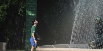 Ola de calor, temperaturas muy altas en Mendoza hasta la navidad.
Foto: José Gutierrez