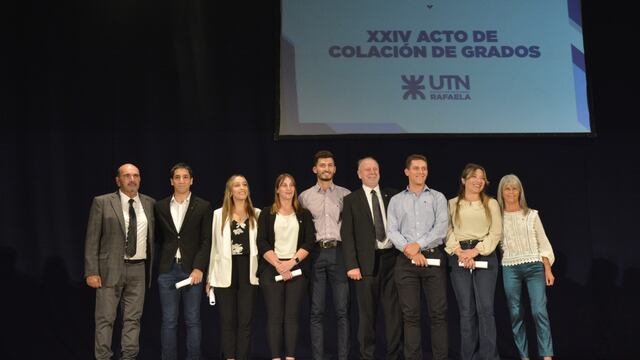 Los graduados en Ingeniería Civil de la UTN de Rafaela
