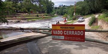 Vado cerrado en San Antonio