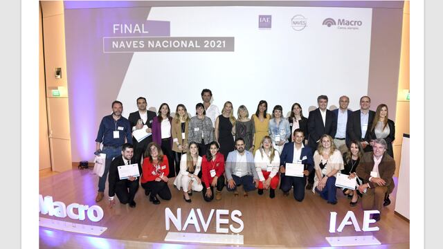 Banco Macro y el Centro de Entrepreneurship del IAE Business School, la Escuela de Negocios de la Universidad Austral, realizaron en Torre Macro, en Buenos Aires, la entrega de premios de la Edición 2021 de NAVES.
