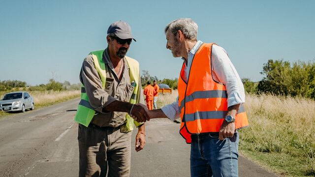 Rogelio Frigerio dio inicio formal al plan de recuperación vial en Entre Ríos