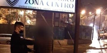 Oberá: joven terminó detenido tras robar objetos de un auto estacionado.