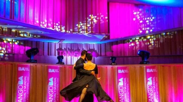 Vanesa González y Sergio Mamani, pareja de tango de San Luis