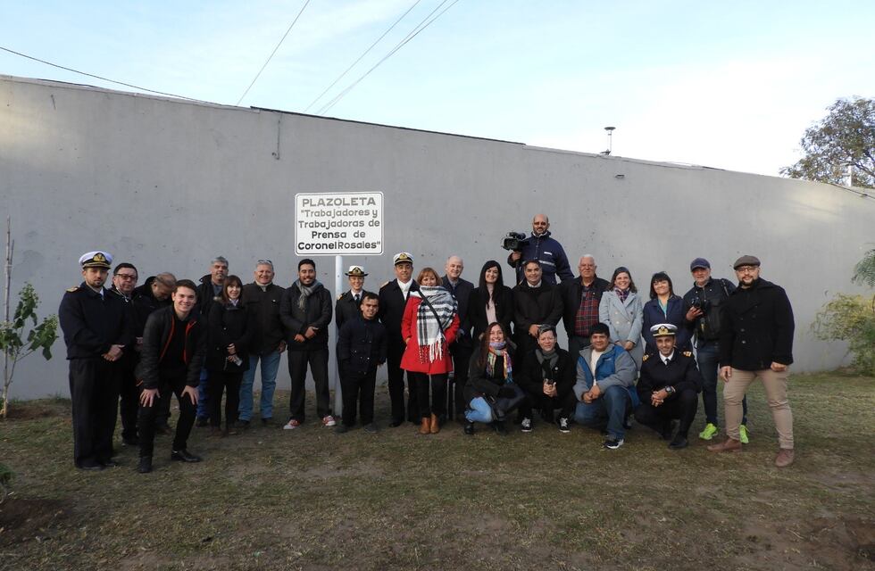 Punta Alta: el intendente junto a la Armada agasajaron a los periodistas en su día