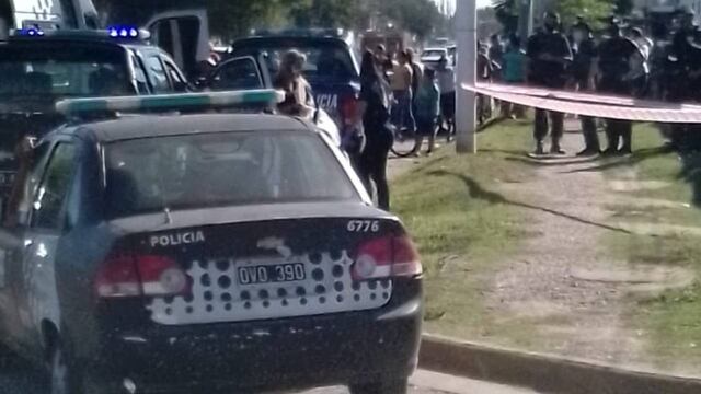 Choque y muerte de un delincuente en zona norte