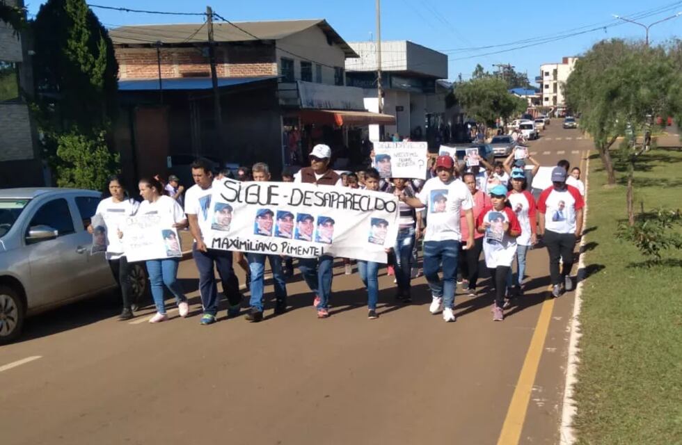 Irigoyen: marcharon pidiendo la aparición de Maximiliano Pimentel