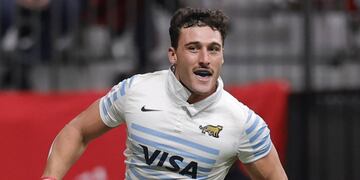 Rodrigo Isgró, confirmado para jugar el Mundial con Los Pumas XV (Prensa UAR)
