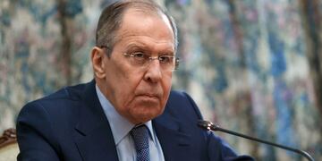 Seguéi Lavrov, ministro de relaciones exteriores de Rusia.