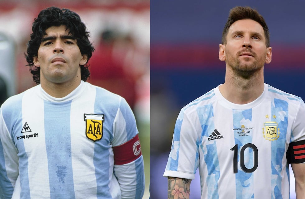 El guiño de Lionel Messi con una remera de la Selección Argentina, en honor a Diego Maradona, que fue furor en Estados Unidos