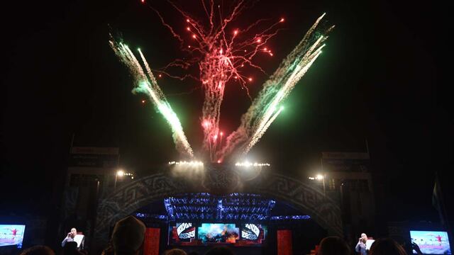 Ceremonia de inauguración de festival de Cosquín 2022 (La Voz)