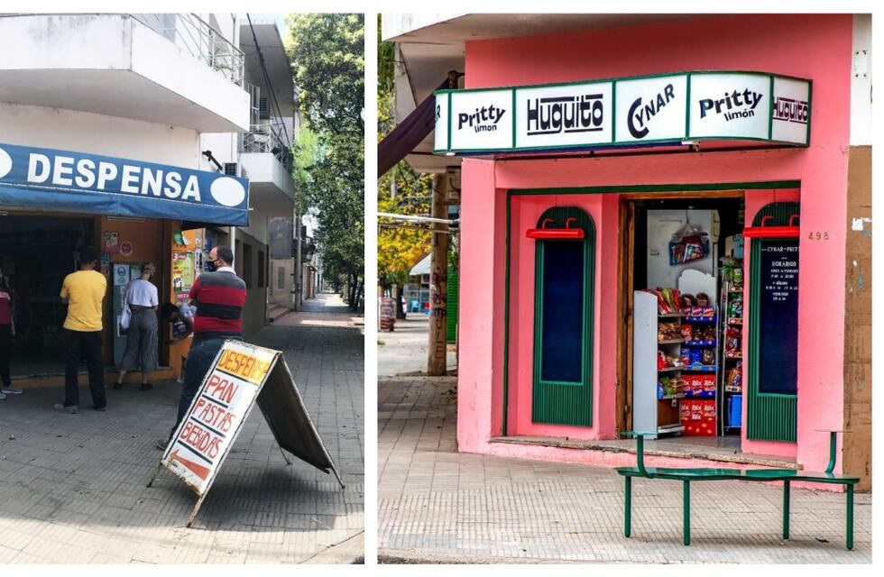 Una pinturita: intervinieron cinco comercios emblemáticos de Córdoba y los dejaron como nuevos