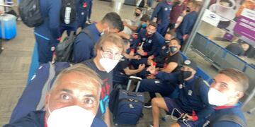 La delegación de Arsenal de Sarandí no pudo viajar a Mendoza para enfrentar a Godoy Cruz por un paro del personal técnico de la estación aérea.