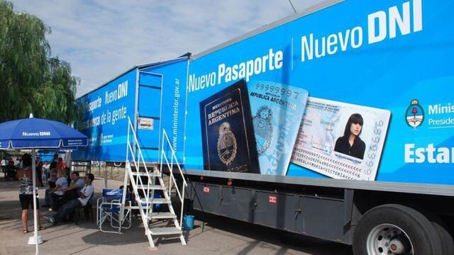 El DNI se realizará en el mismo día con entrega inmediata en la Nave Cultural de Mendoza
