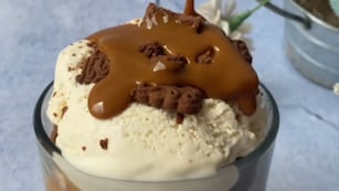 Helado de chocotorta igual al Mcflurry.