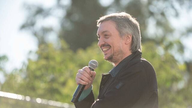 Máximo Kirchner participó de un acto en Hurlingham (Foto: Prensa Máximo Kirchner)