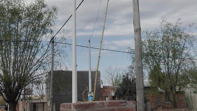Actos de vandalismo en un barrio de Pérez