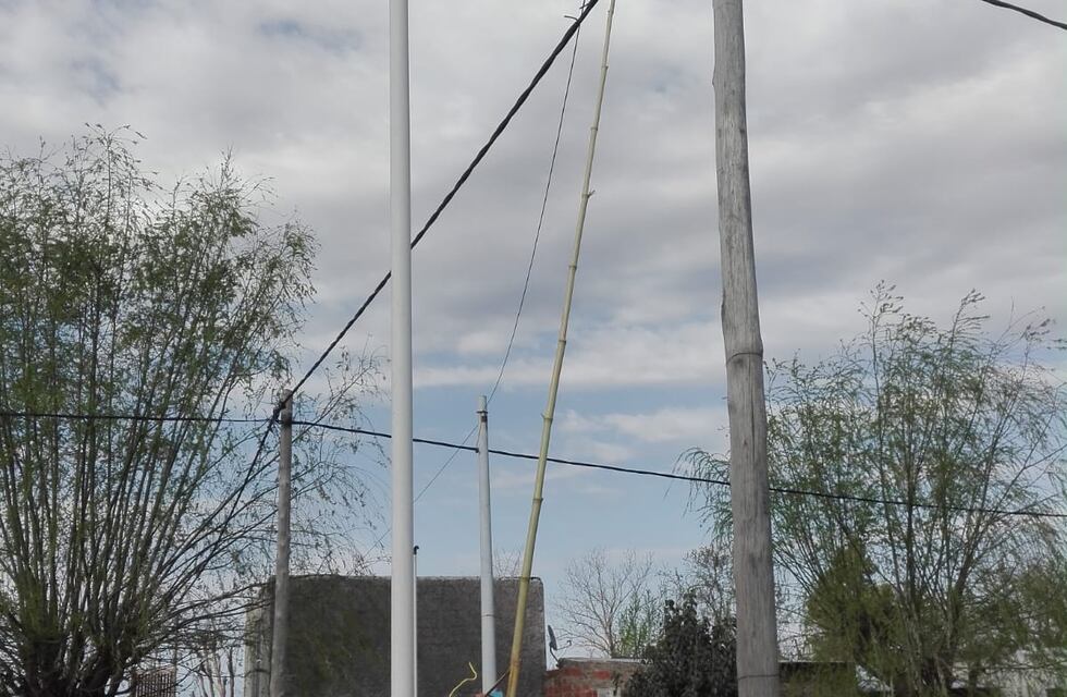 Actos de vandalismo en un barrio de Pérez