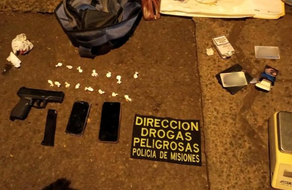 Posadas: la Policía incautó 15 envoltorios de cocaína y detuvo dos personas